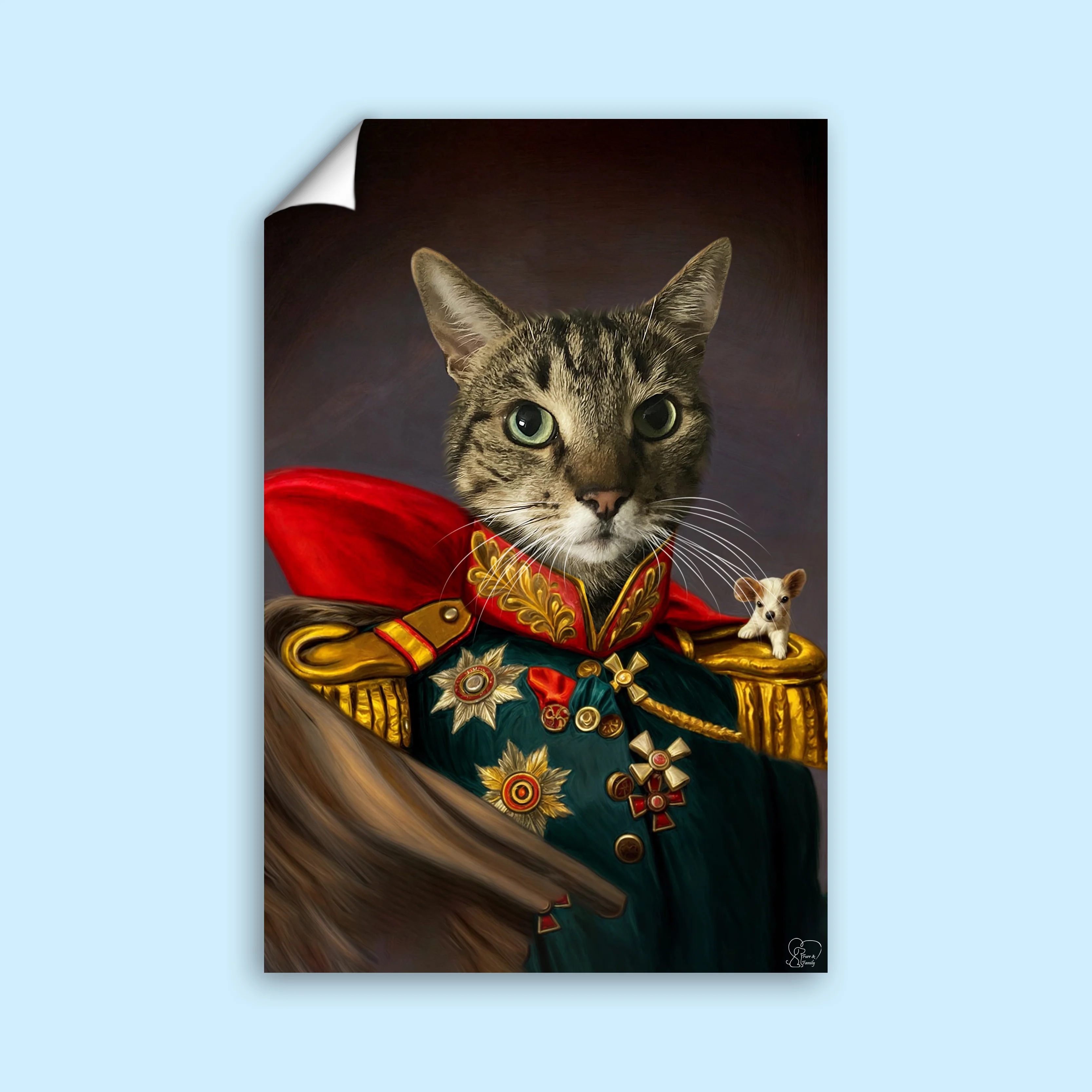 The Grand Admiral Pet Portrait