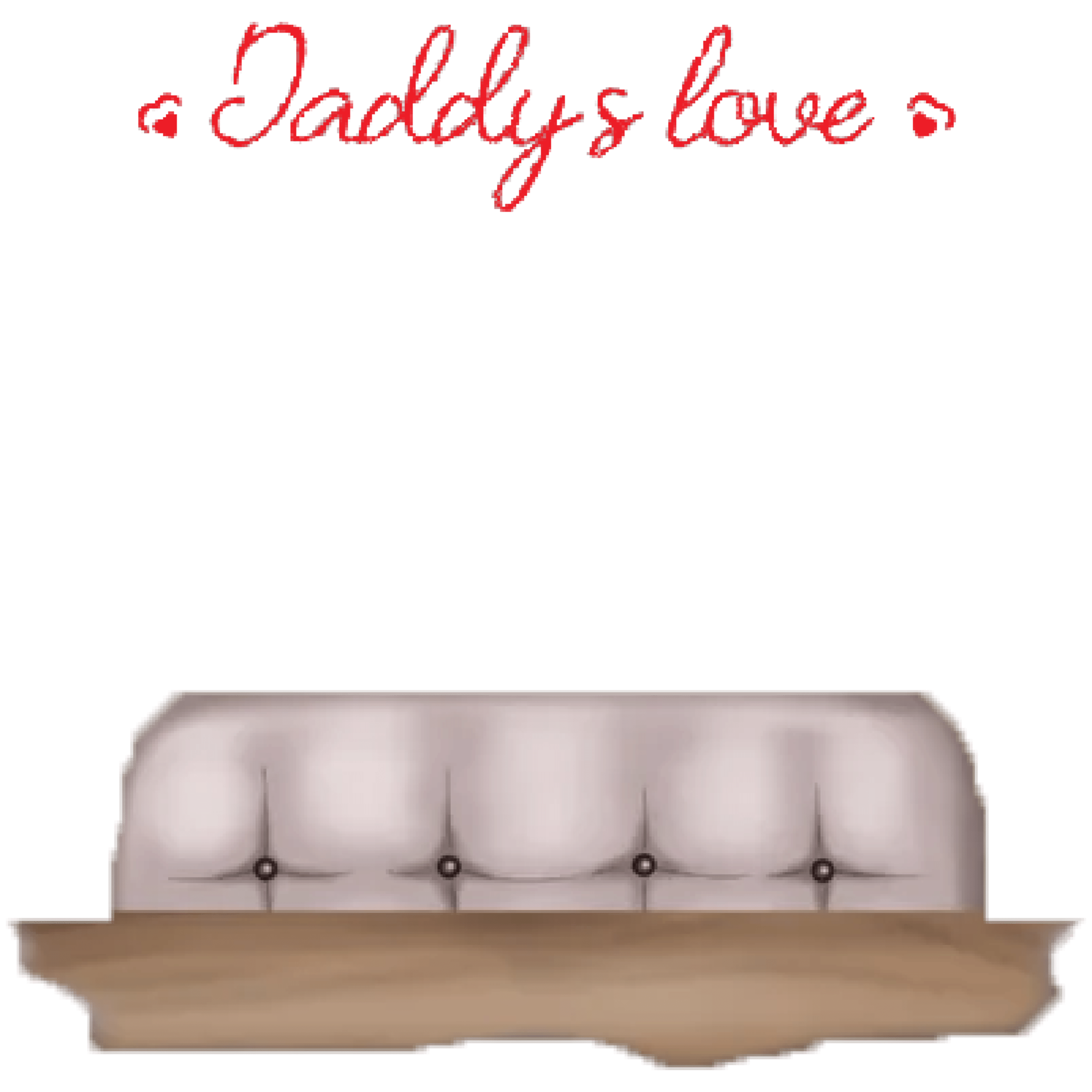 Daddys Love | Infant Baby Rib Bodysuit