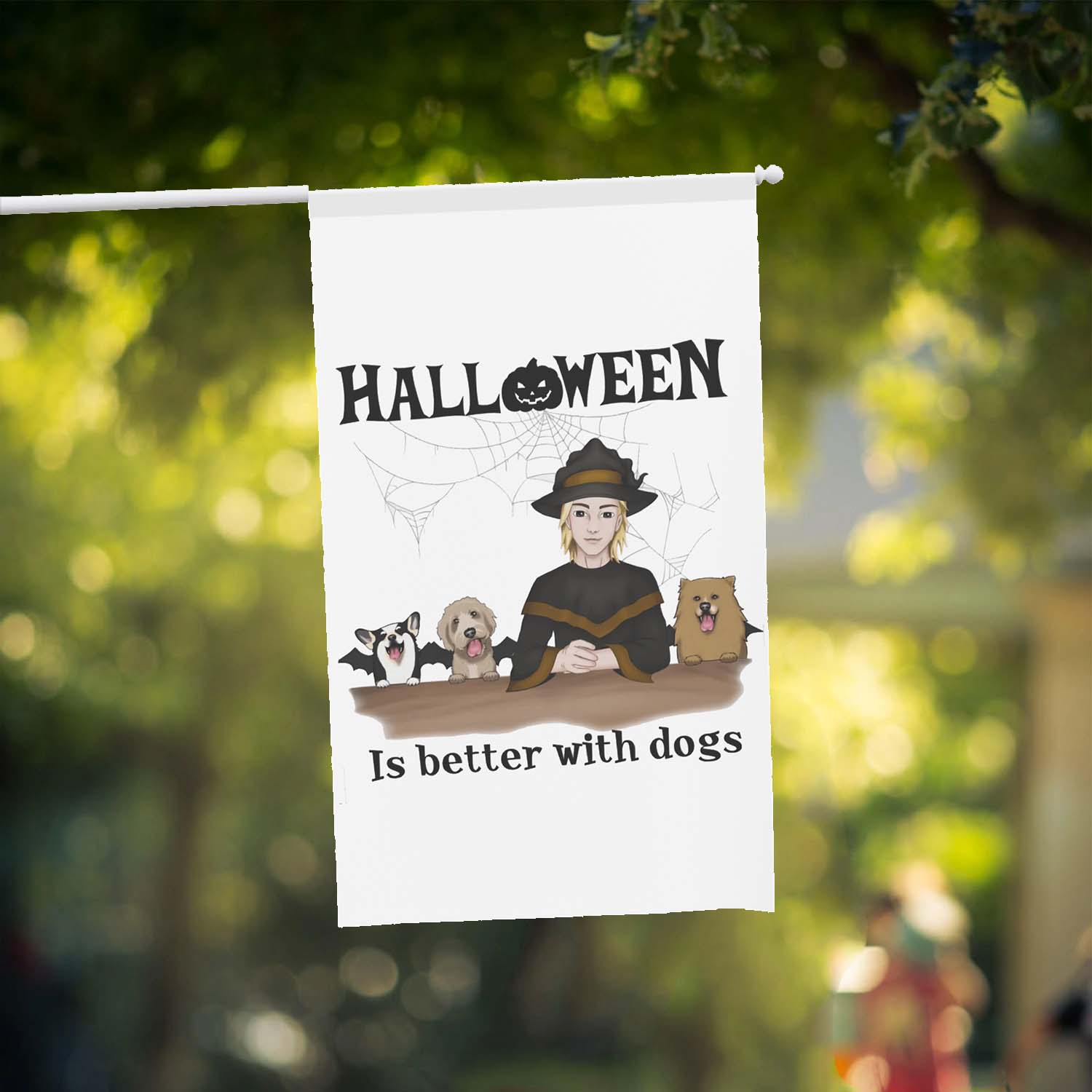 Halloween is Better with Dogs | House Banner