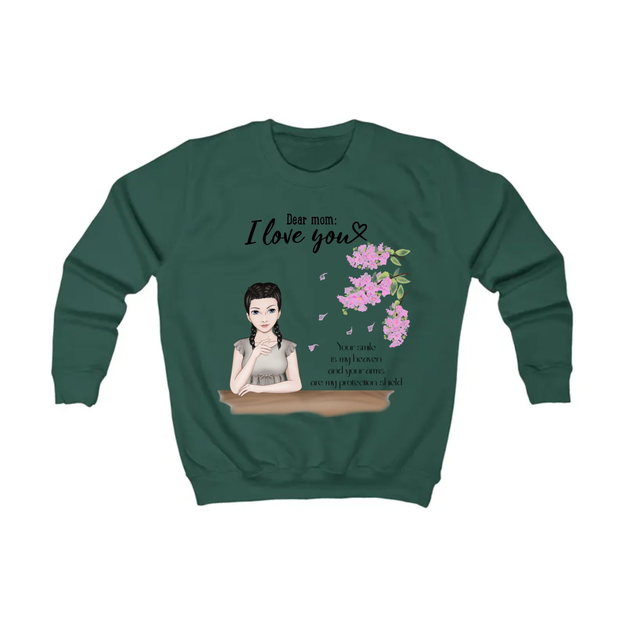 Dear mom i love you | Kids Sweatshirt
