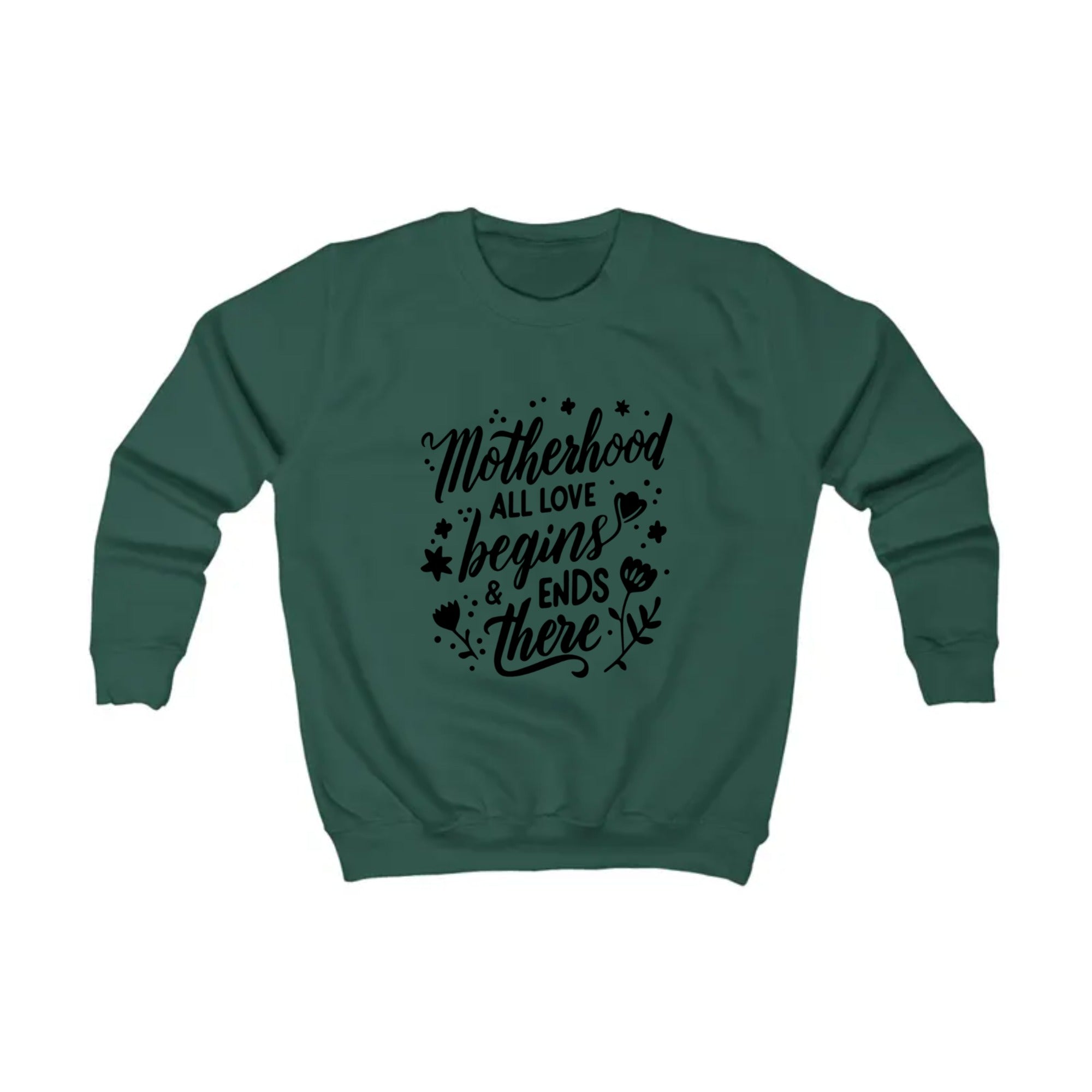 Motherhood all love begins and ends there | Kids Sweatshirt