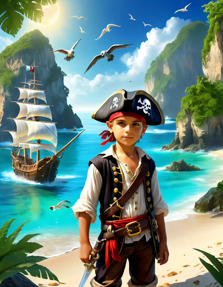 Adventurous Pirate Captain Boy ii