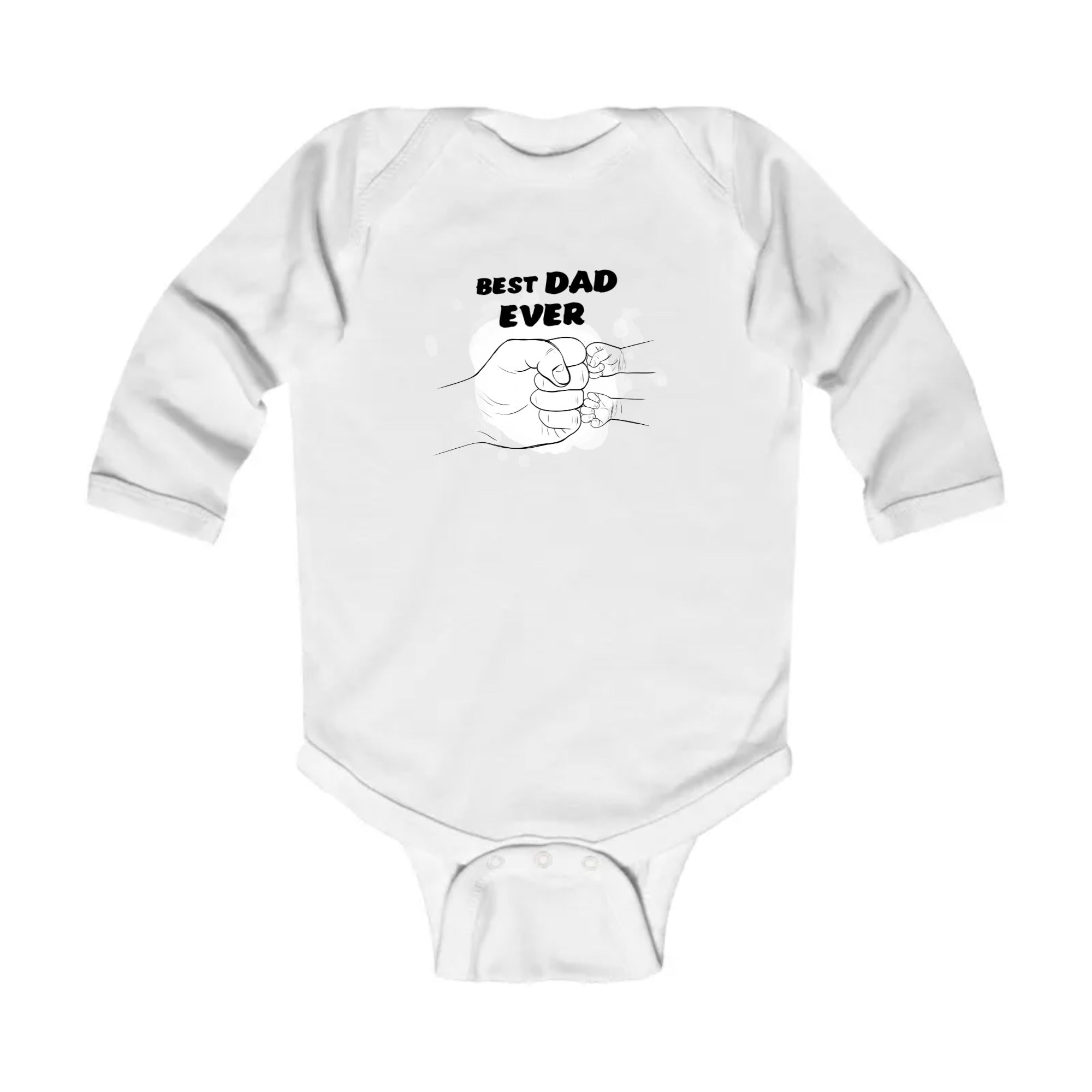 Best DAD ever | Infant Long Sleeve Bodysuit