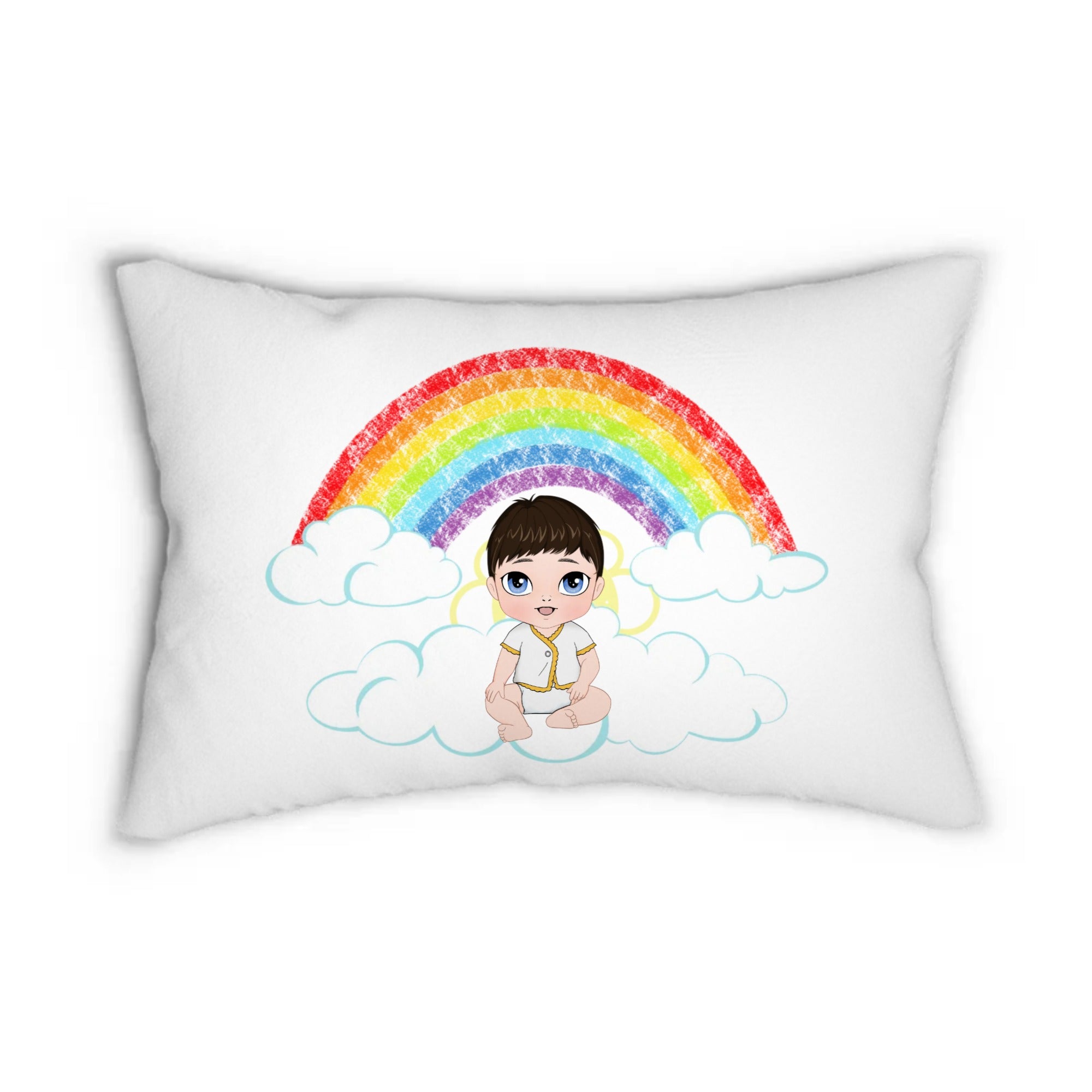 Spun Polyester Lumbar Pillow