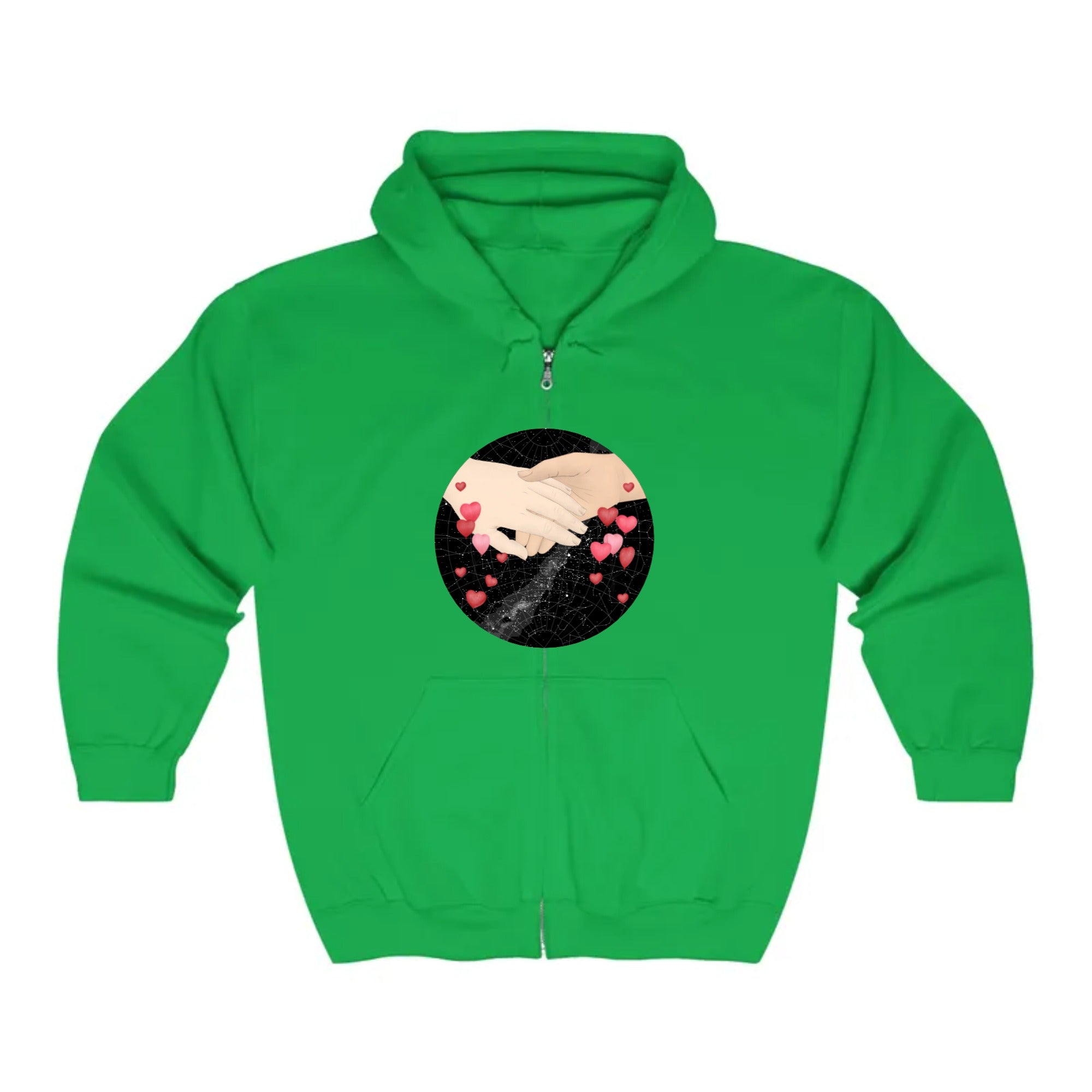 Cosmic Connection | Unisex Heavy Blend Full Zip Hooded Sweatshirt