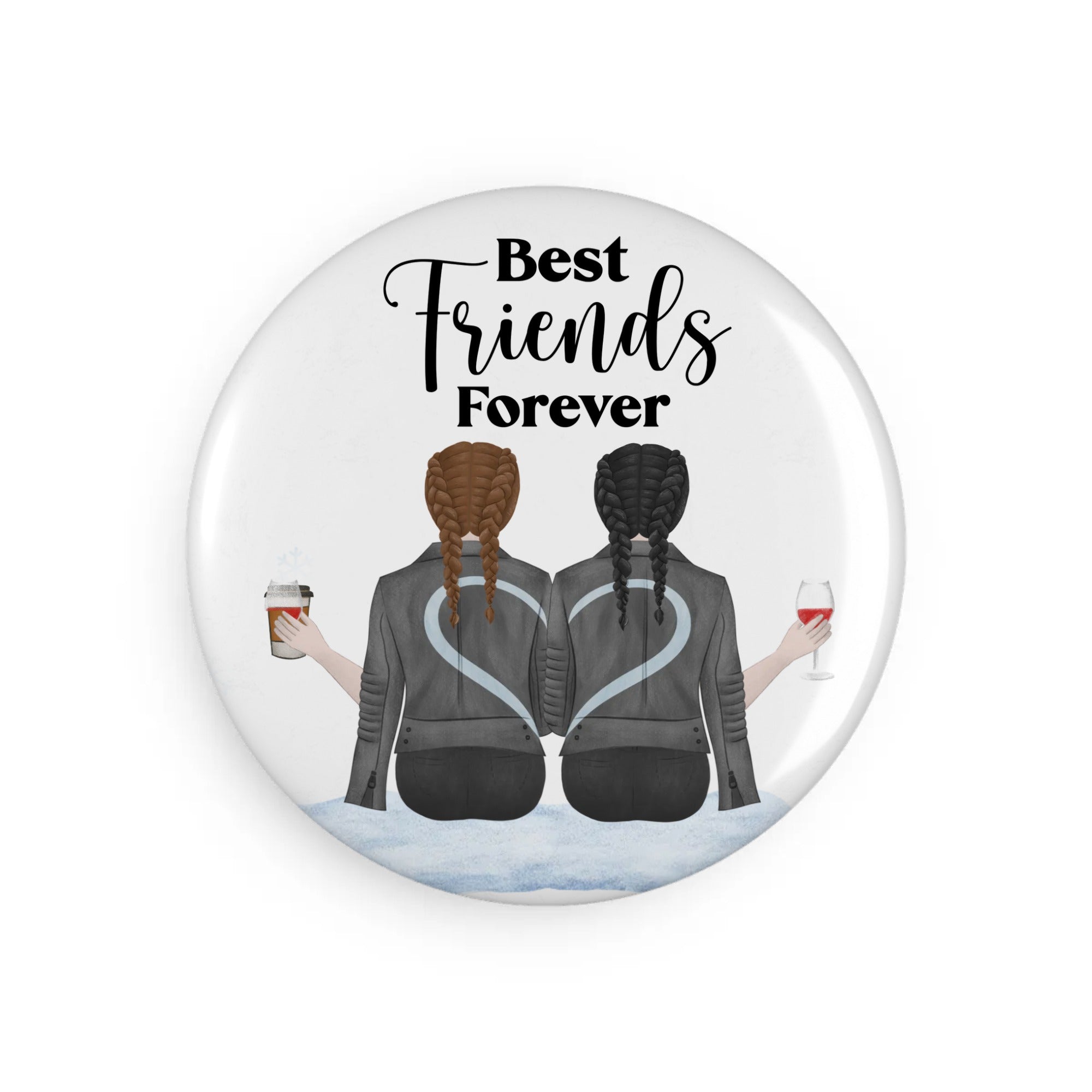 Button Magnet, Round (1 & 10 pcs)