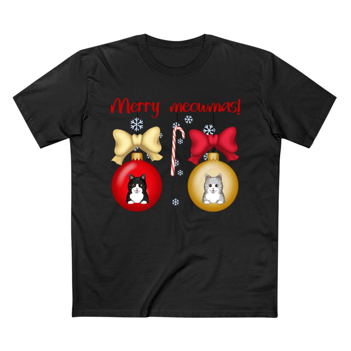 Merry Meowmas-CATS | Men's Staple Tee