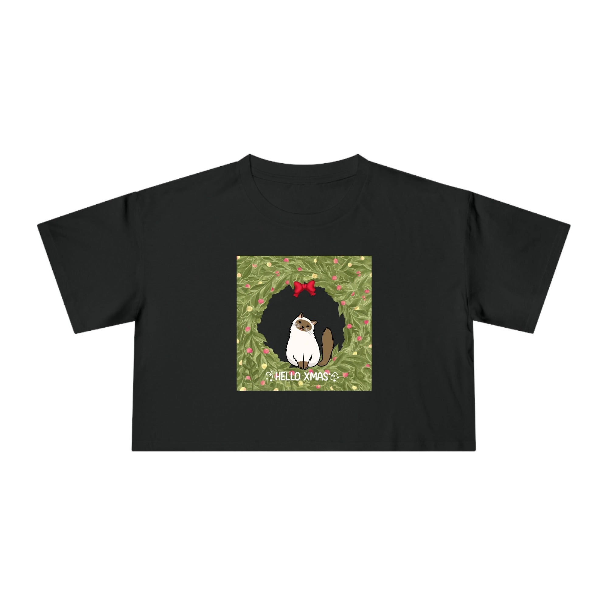 Hello XMAS | Women's Crop Tee