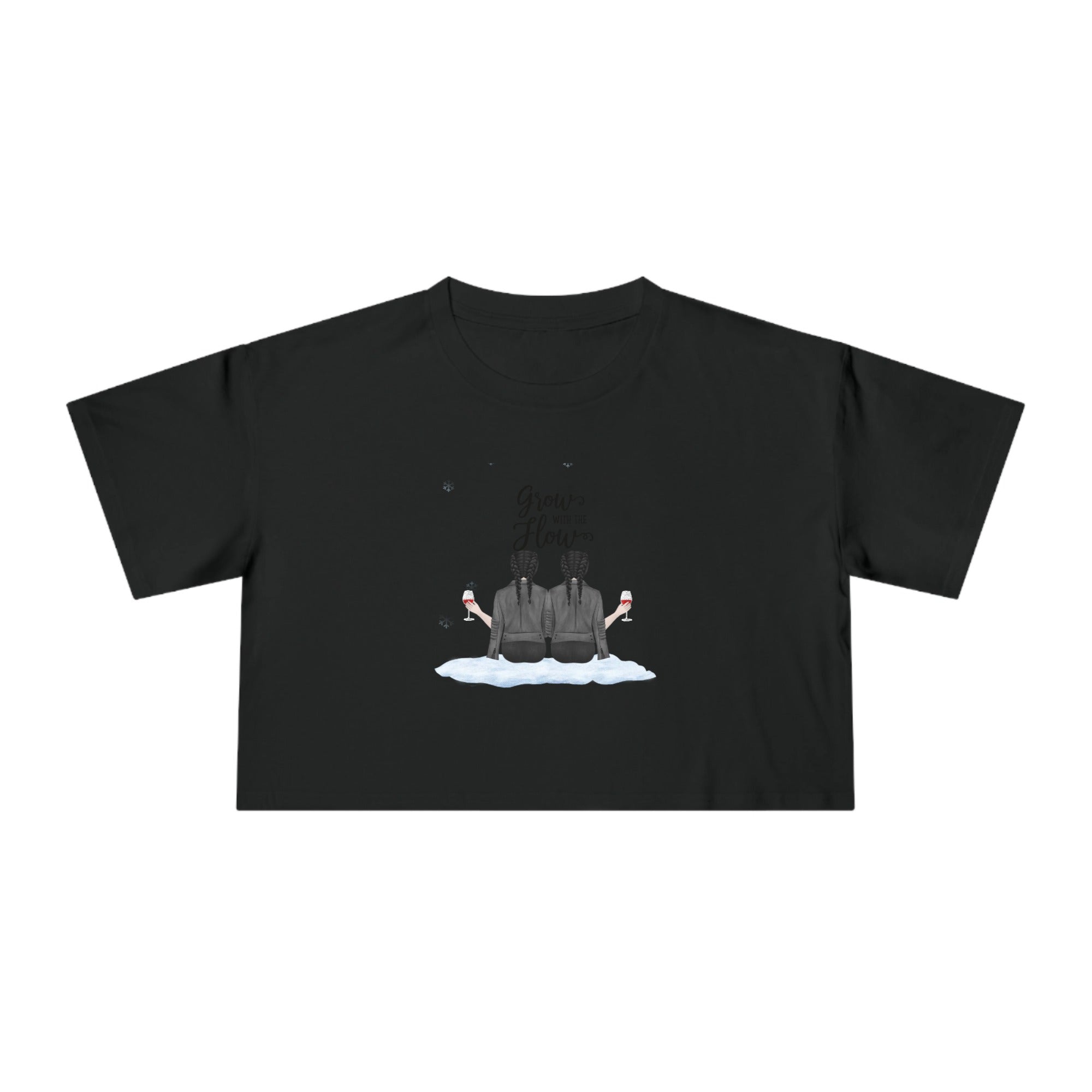 Grow with the flow | Women's Crop Tee