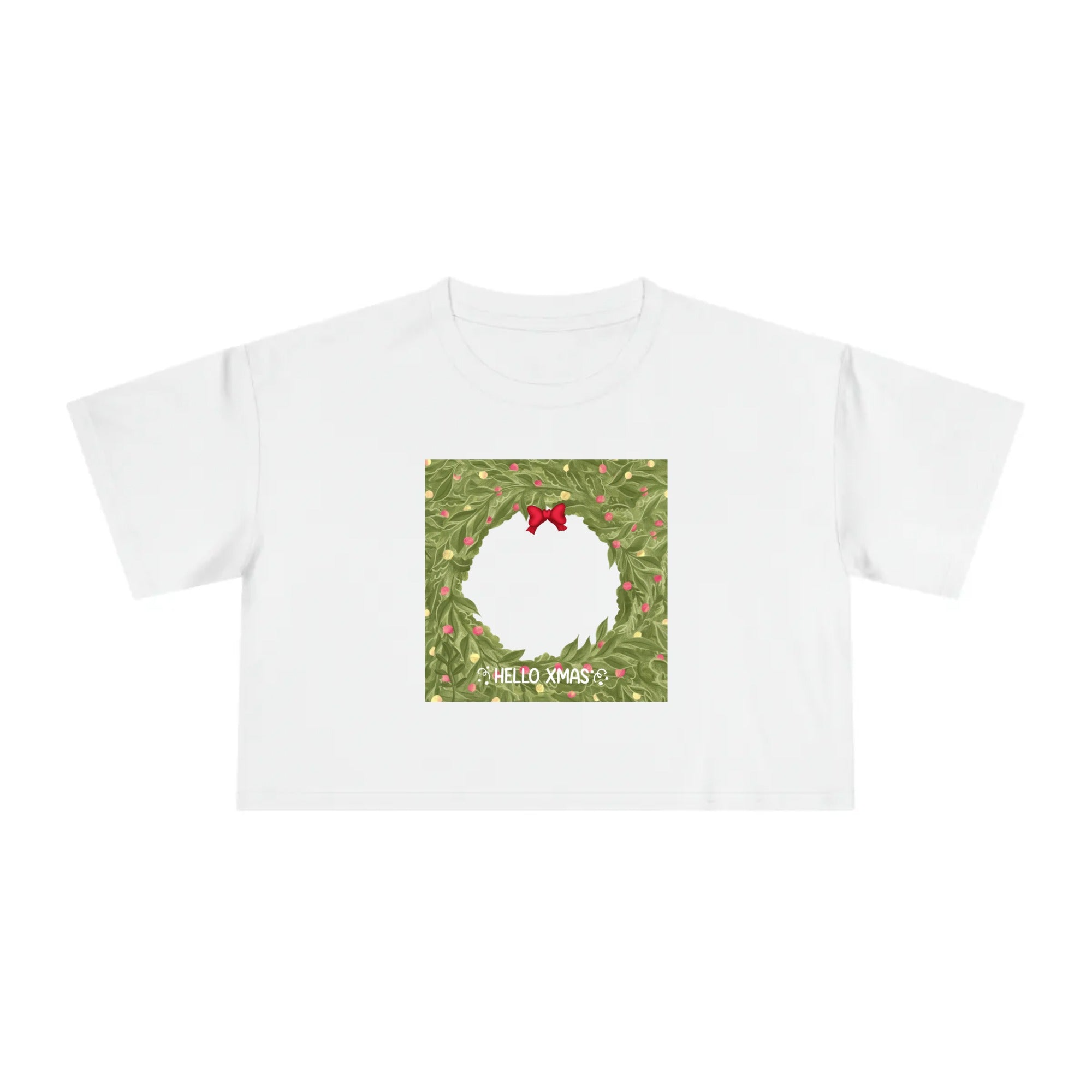 Hello XMAS | Women's Crop Tee