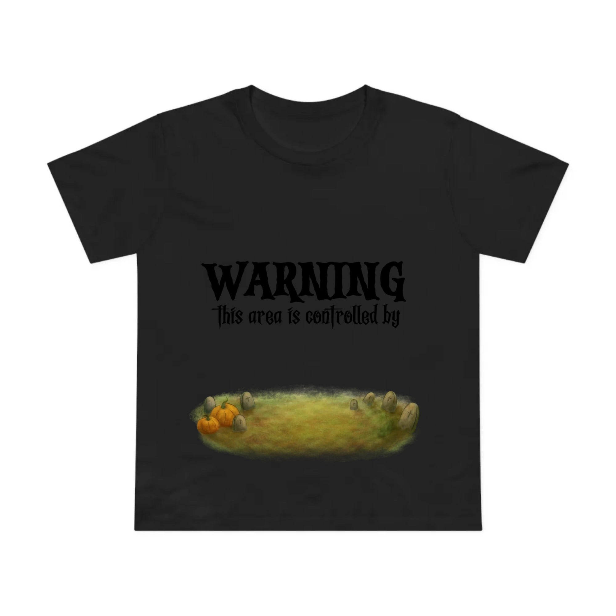 Warning this area is Controlled by |  Women Maple Tee Two