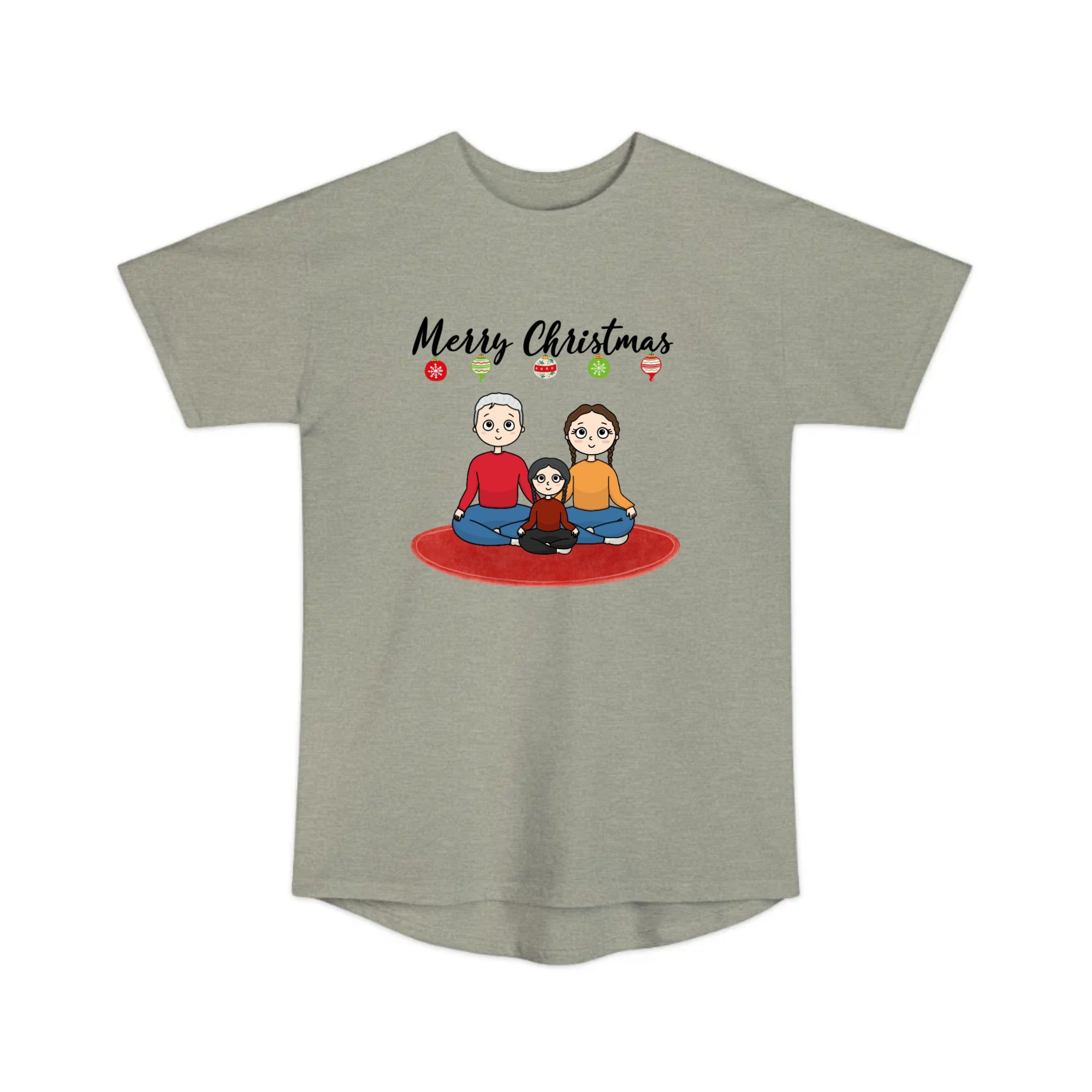 Merry Christmas | Unisex Long Body Urban Tee