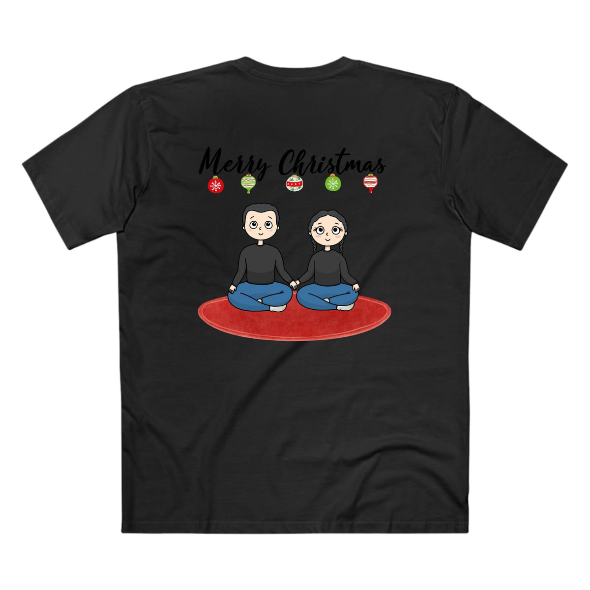 Merry Christmas - our family | Men's Staple Tee