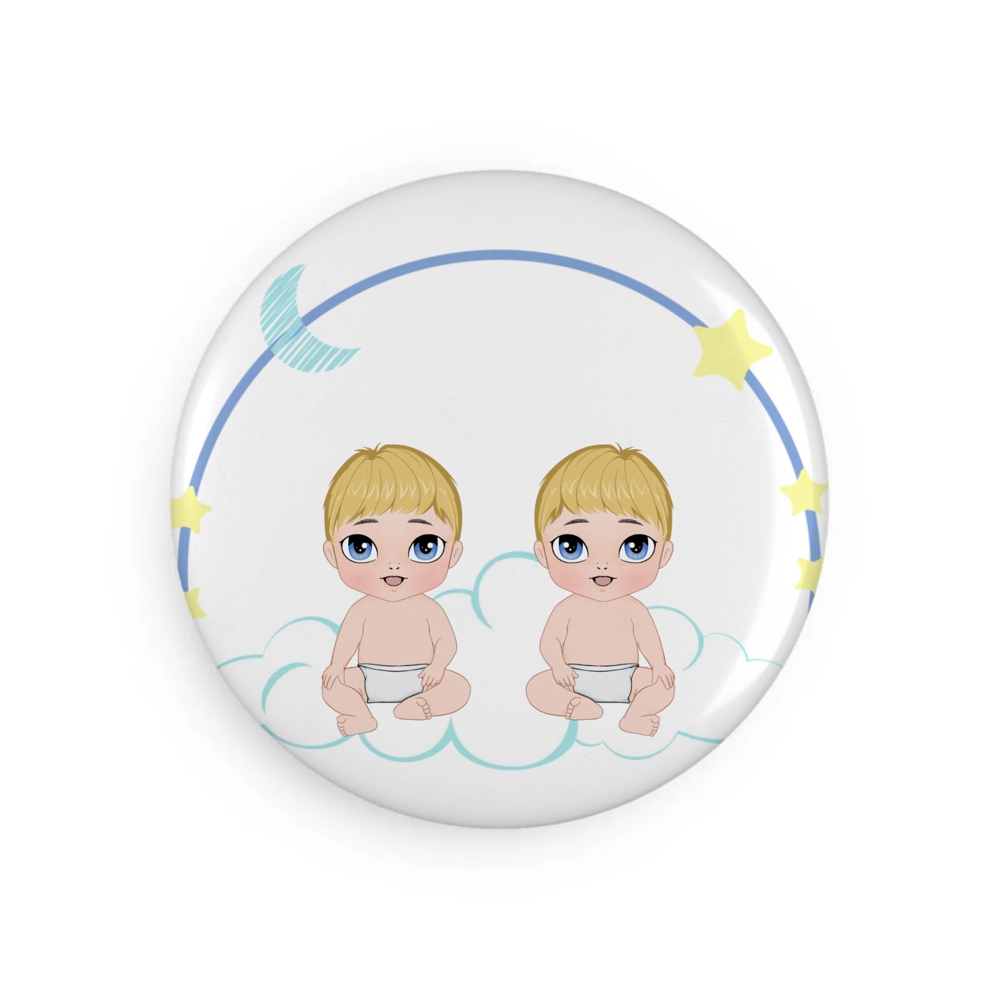 Button Magnet, Round (1 & 10 pcs)