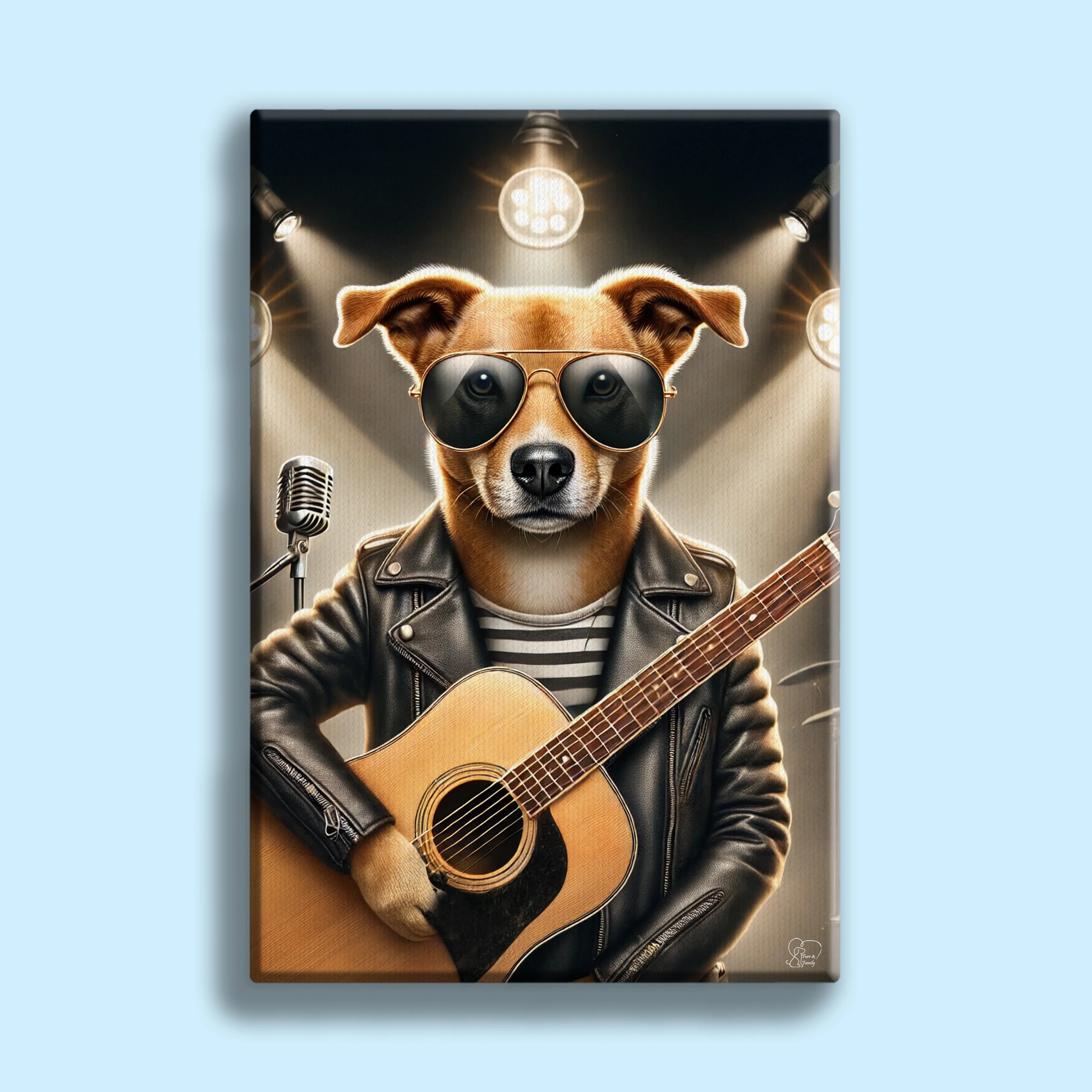 Custom Guitarist – ROCKSTAR Pet Costume EDITION
