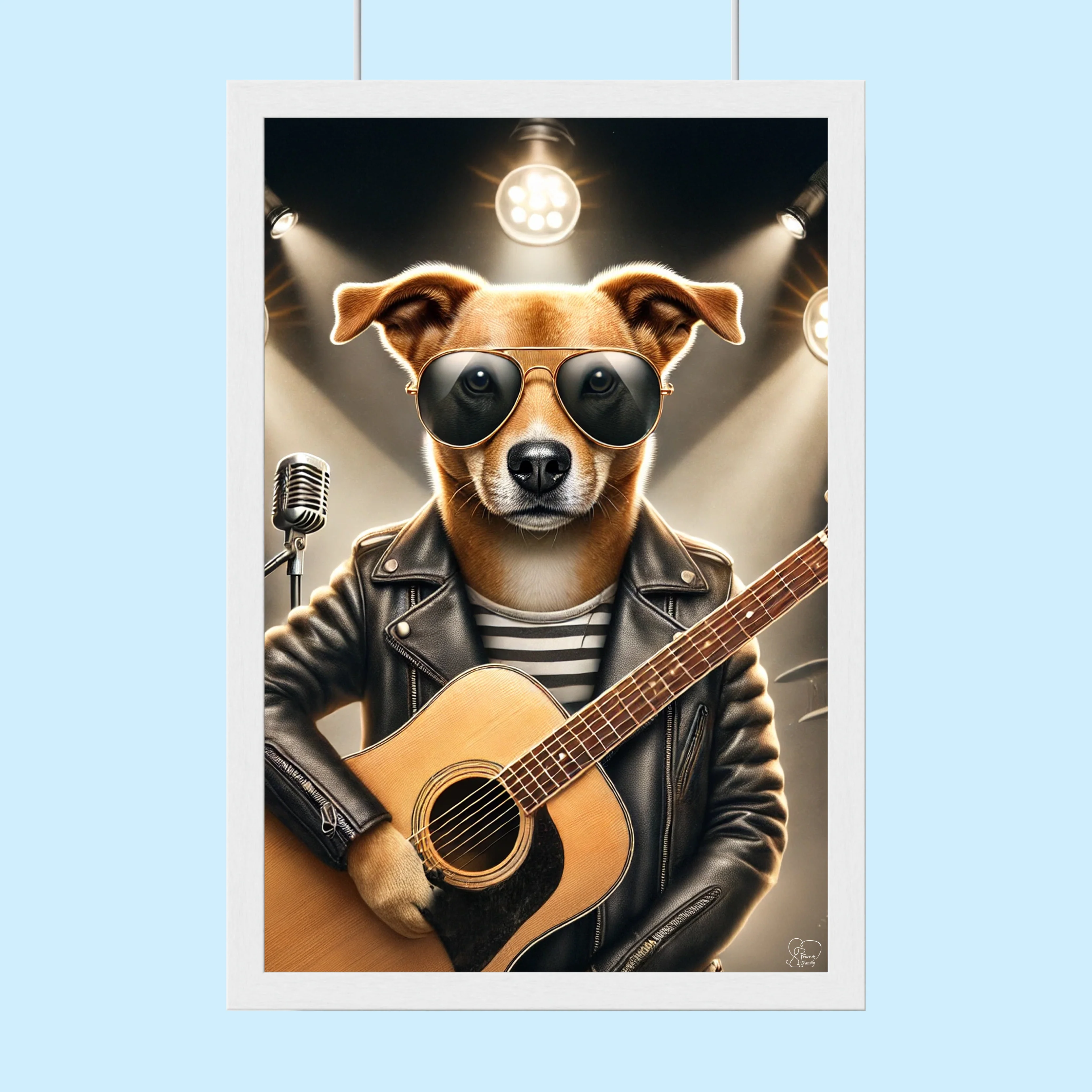 Custom Guitarist – ROCKSTAR Pet Costume EDITION