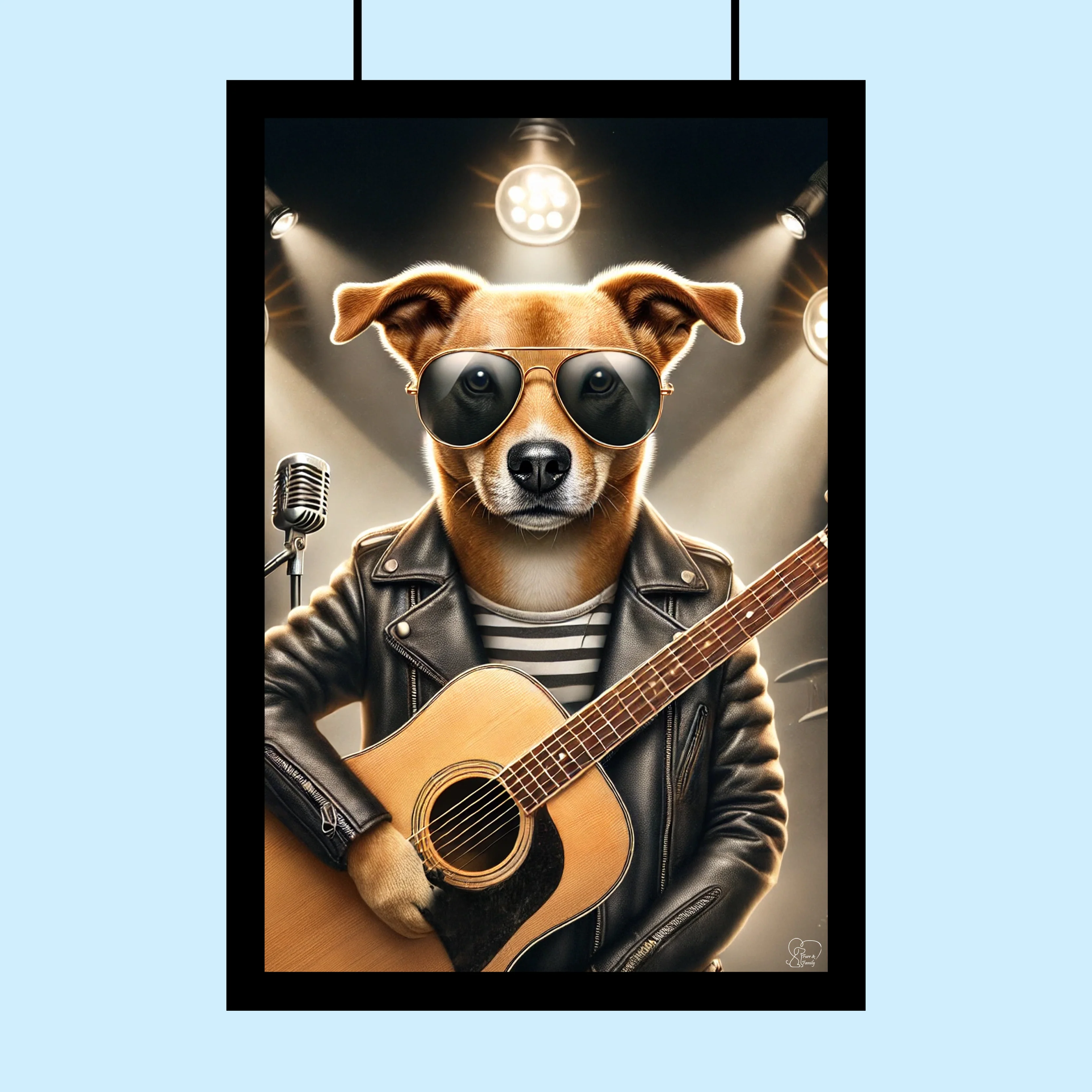 Custom Guitarist – ROCKSTAR Pet Costume EDITION