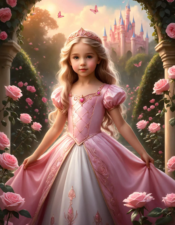The Rose Princess Personalized Portrait